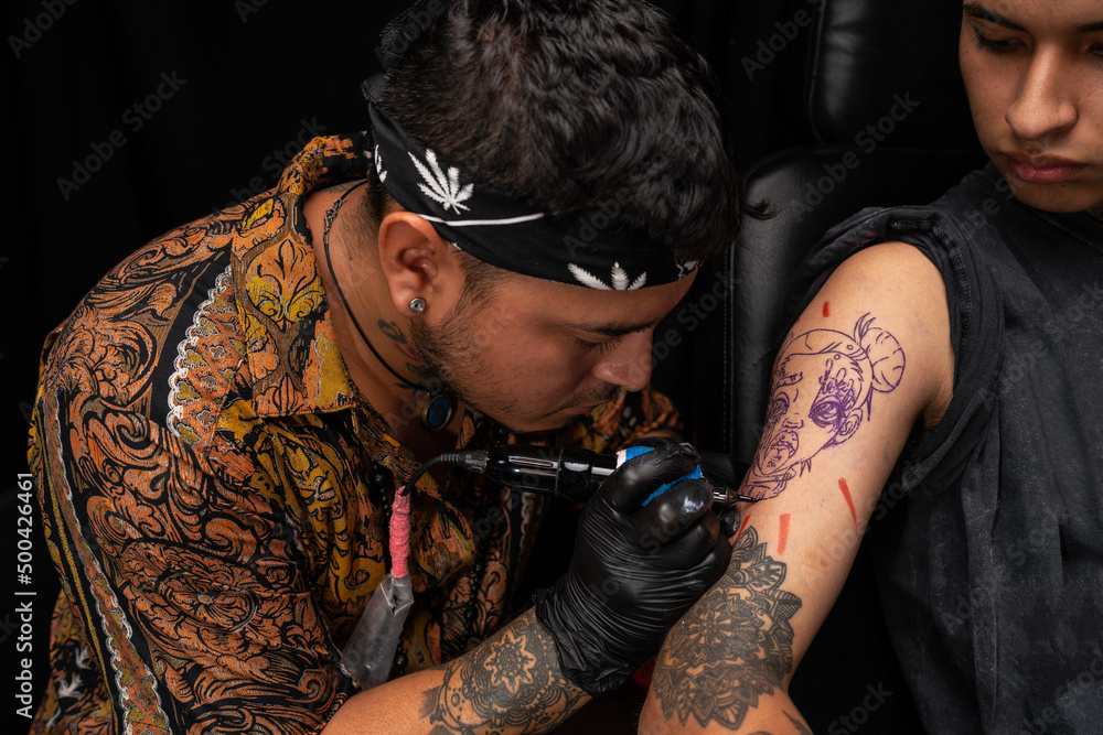 tattoo making