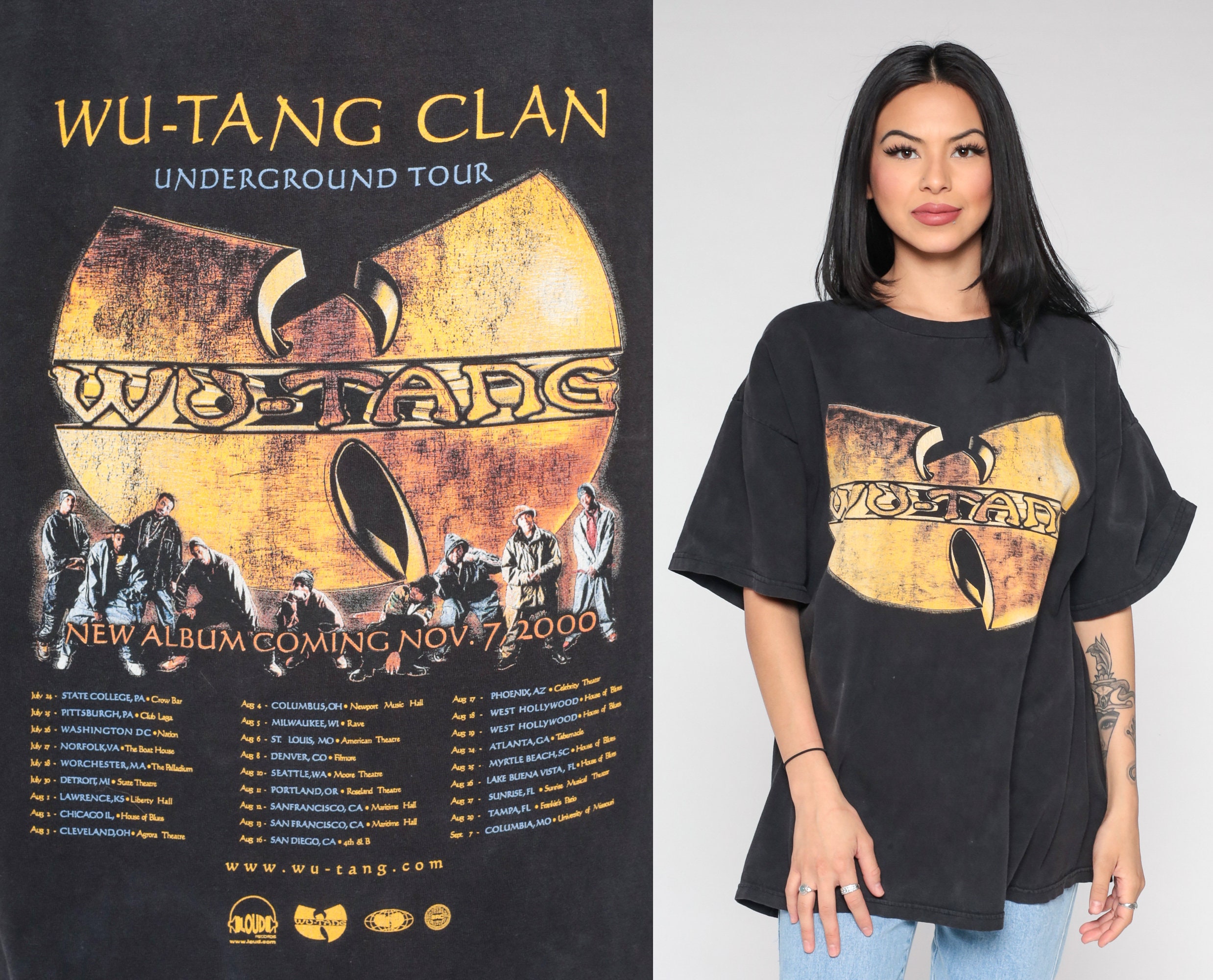 wu tang tour shirt