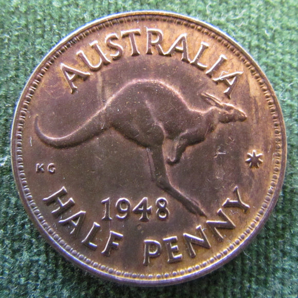 1948 australian half penny