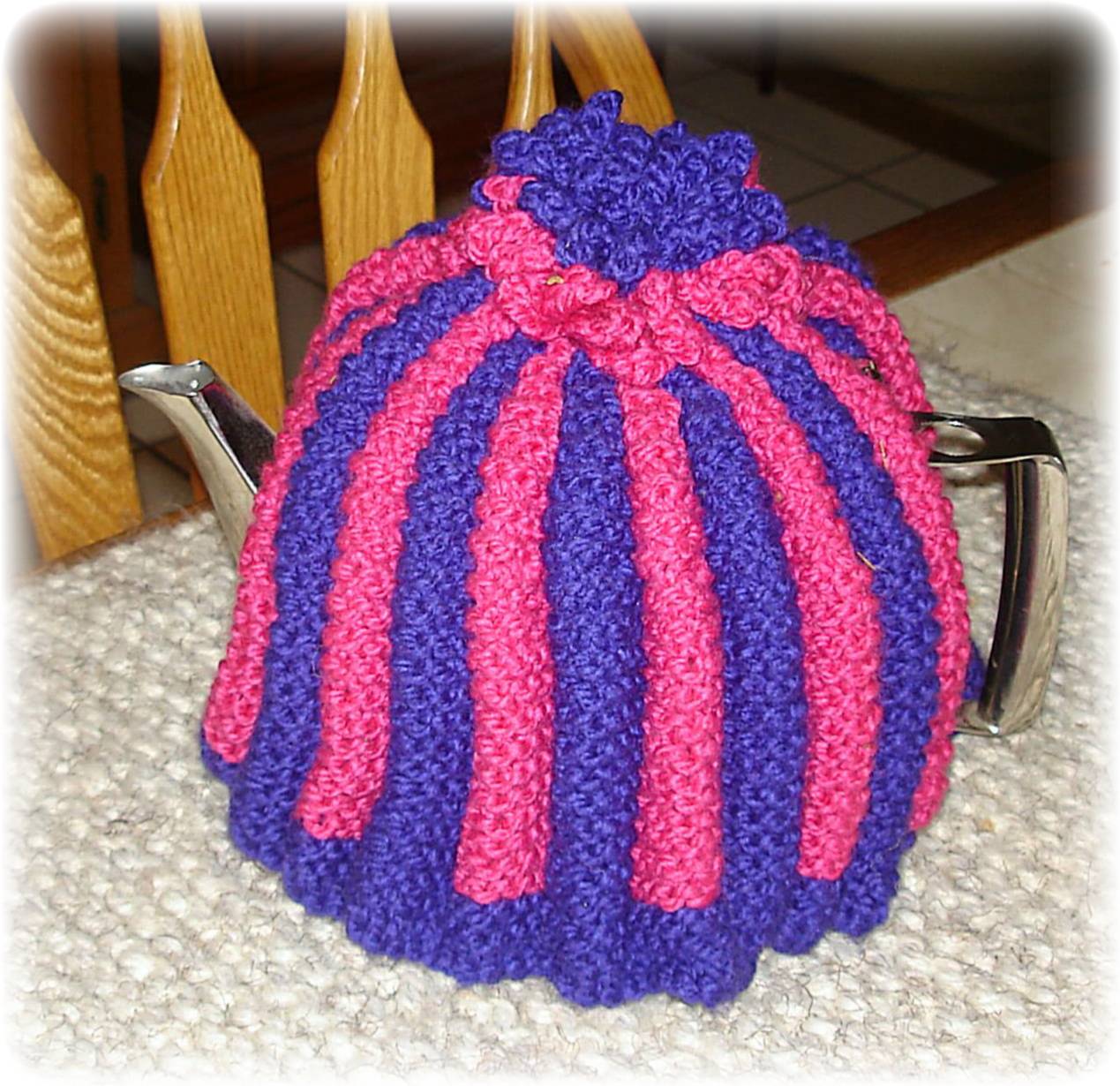 knit tea cozy pattern easy