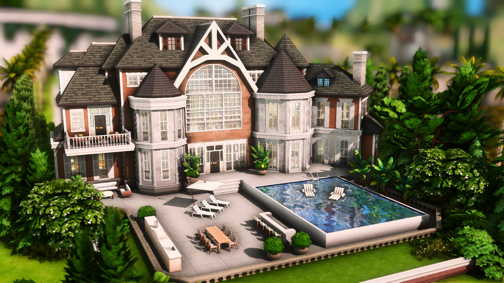 mansion the sims 4