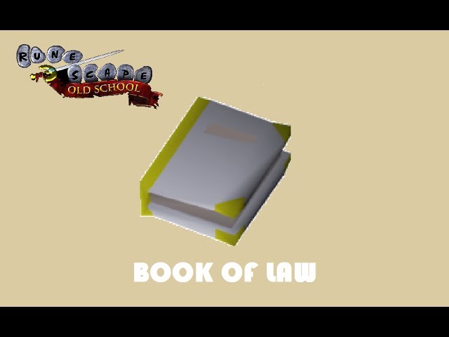 osrs book of law