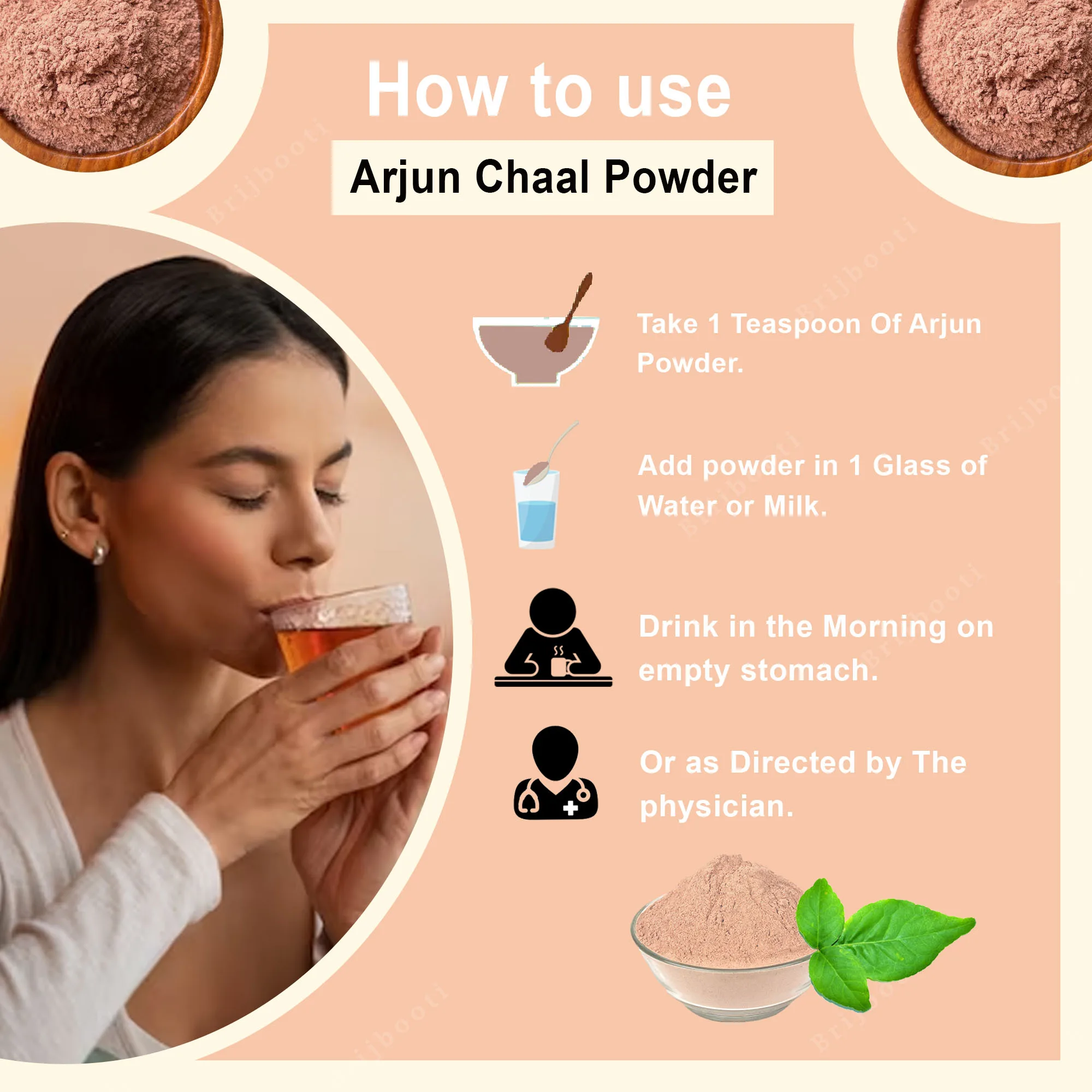 how to use arjun ki chaal for weight loss