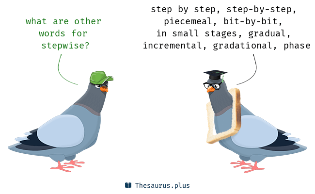 stepwise synonym