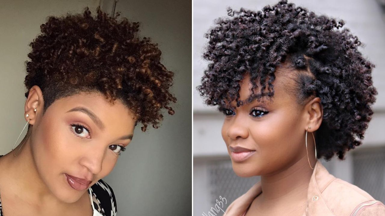 natural hair short cut styles