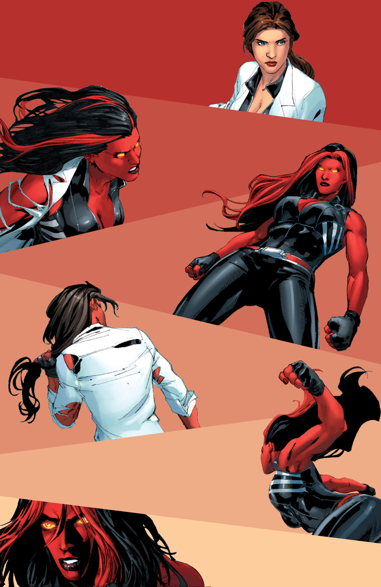 betty ross red she hulk transformation