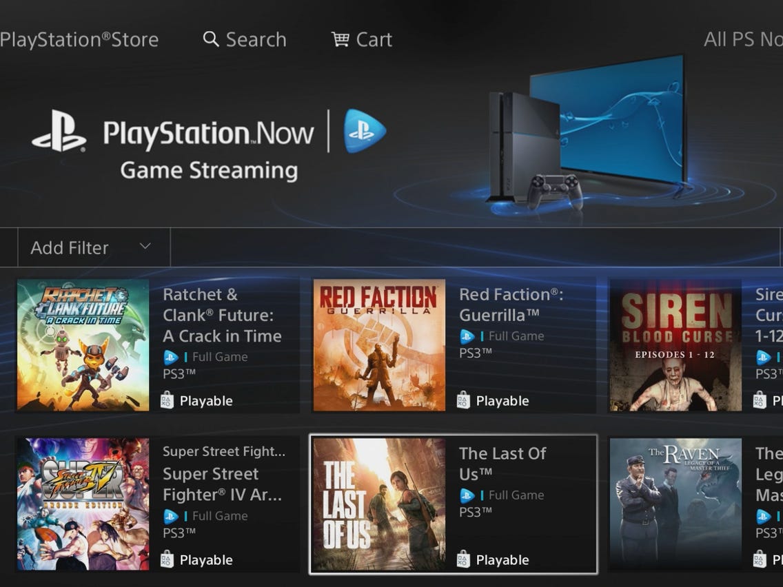 playstation now