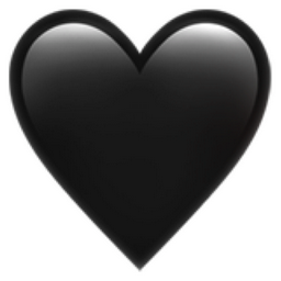 black heart symbol copy and paste