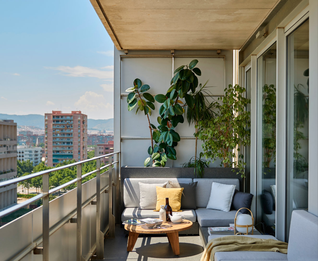 balcon moderno para casas