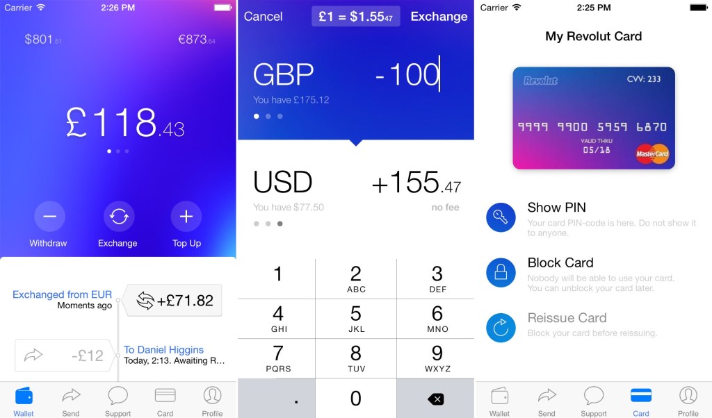 exchange rate revolut