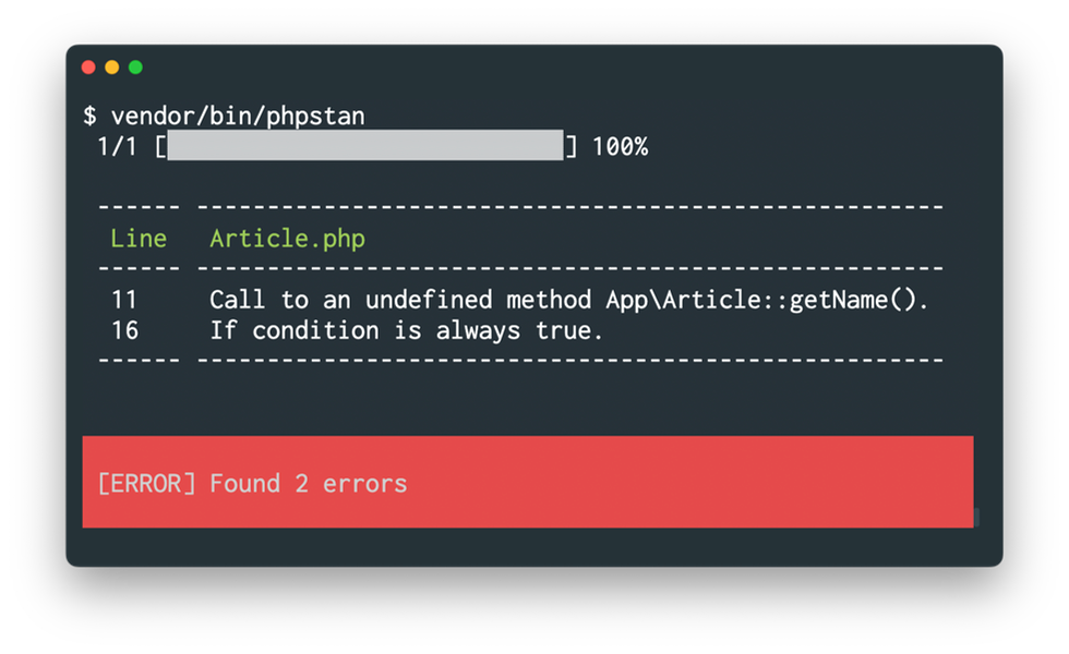 phpstan