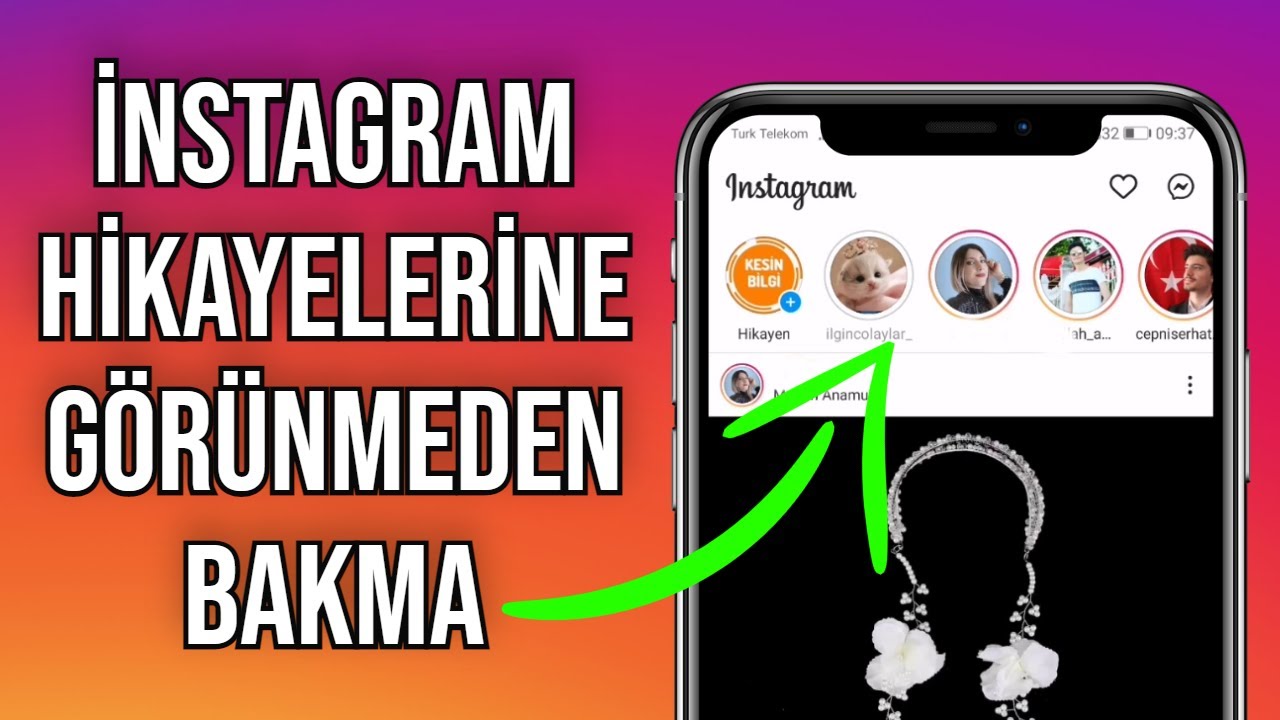 instagram açık hesap story izleme