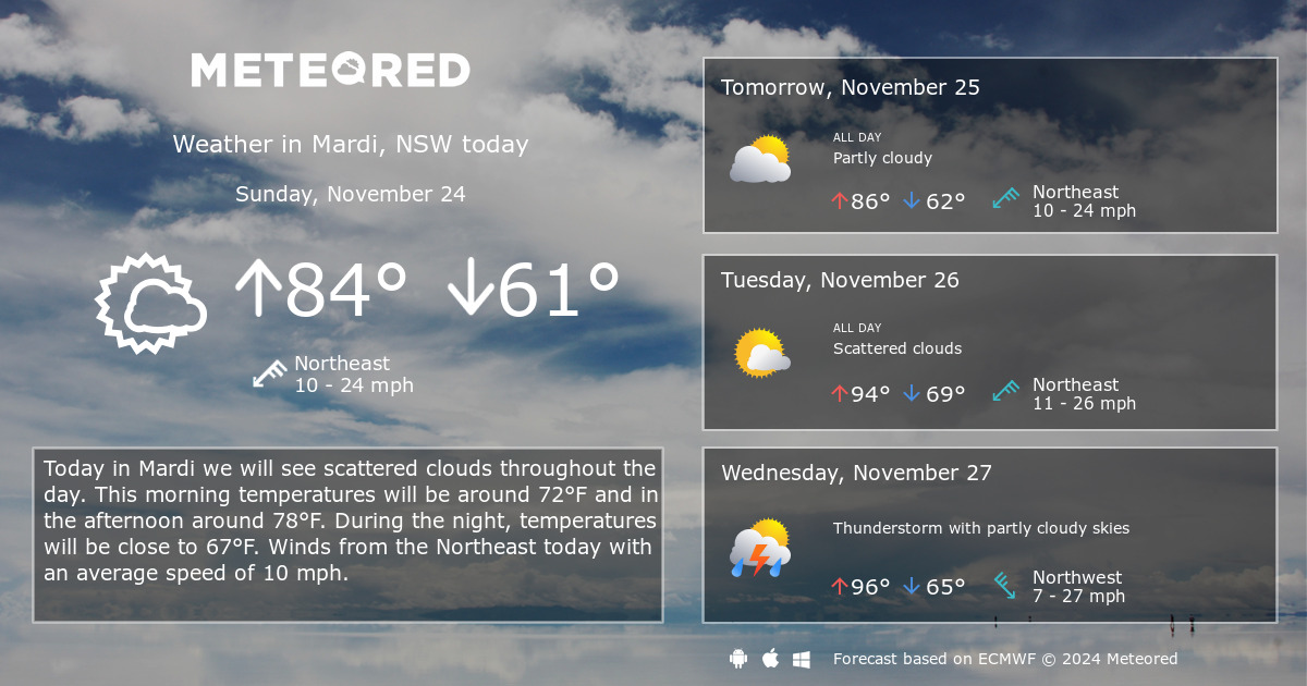 nsw weather forecast 14 days