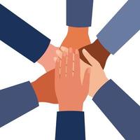 hands unity clipart