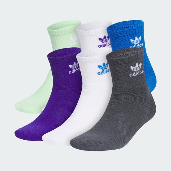 purple adidas socks