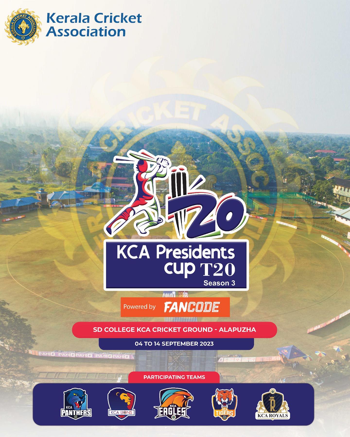 kca cup t20