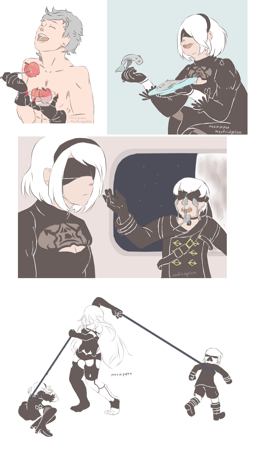 nier automata meme