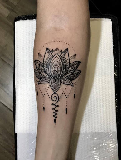 lotus tattoo for men