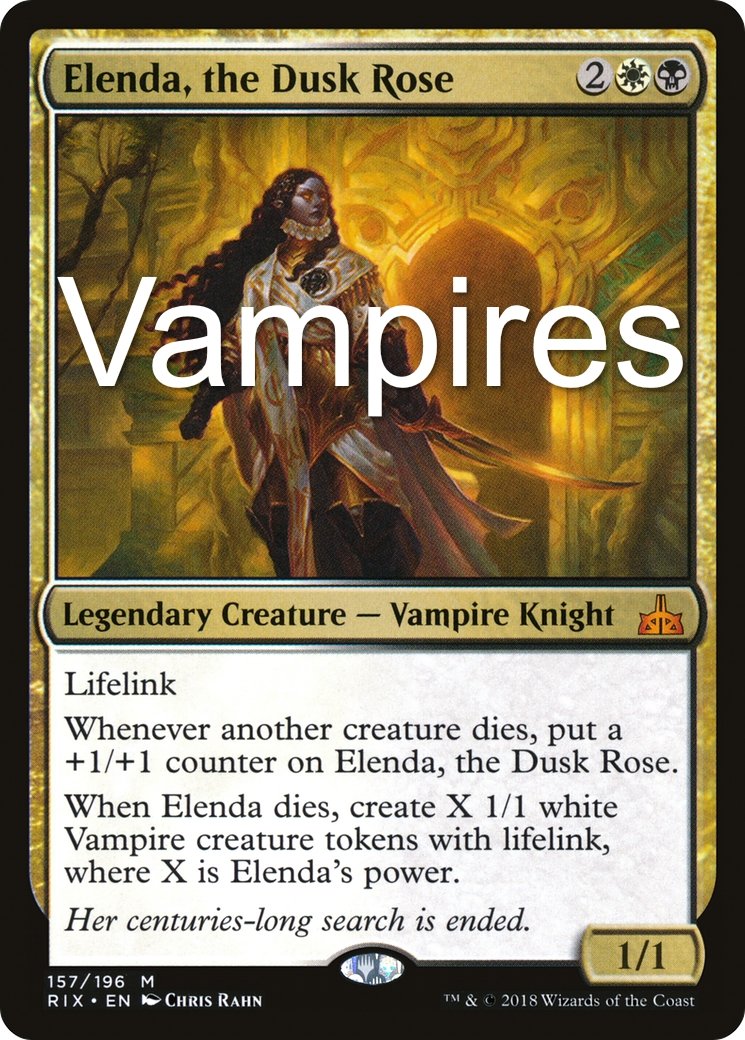 vampire deck commander