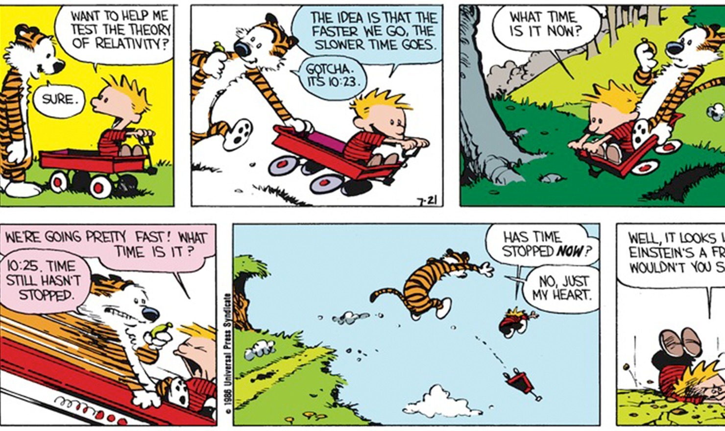 calvin hobbes comic strip