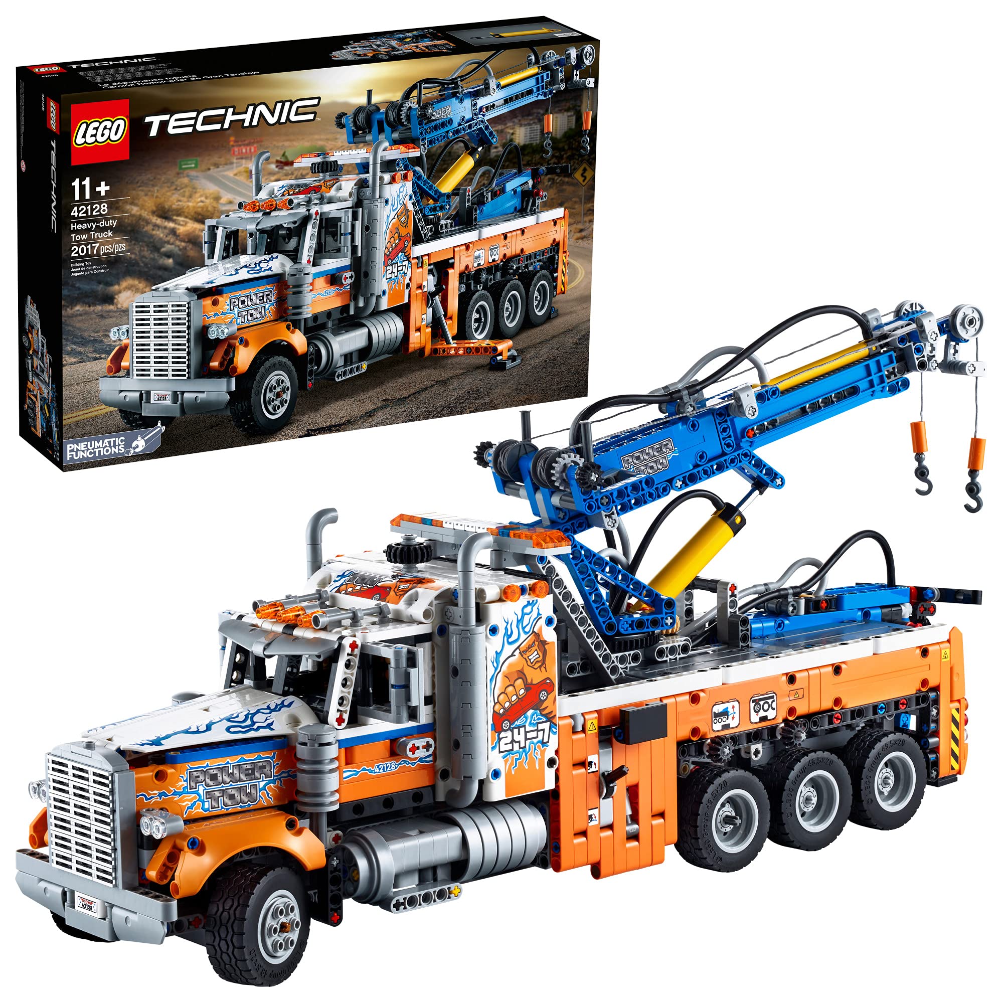 lego wrecker truck