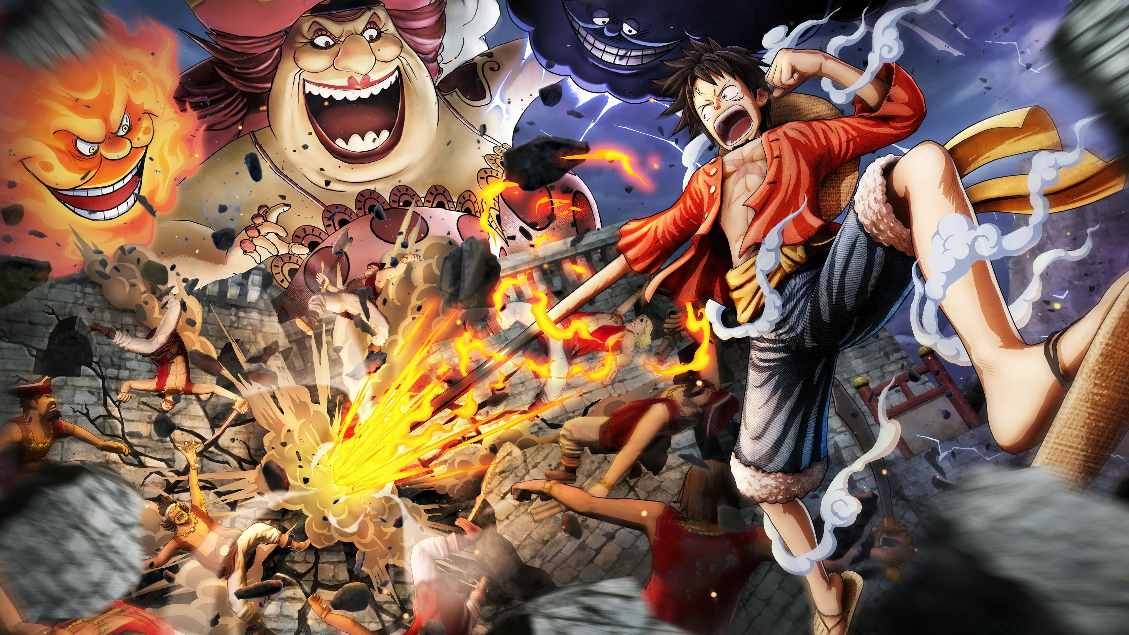 4k one piece wallpaper