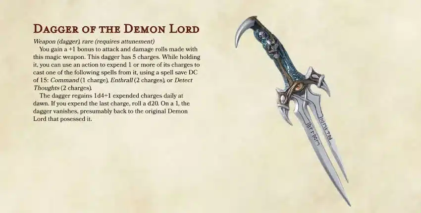 5e dagger