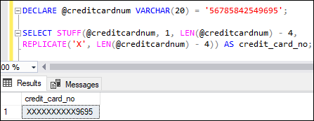 select stuff sql