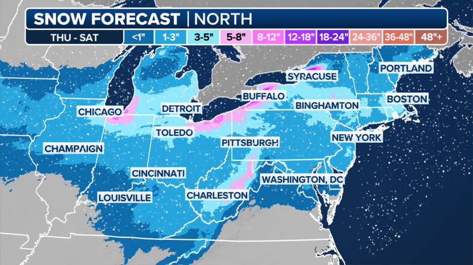 snowstorm weather forecast