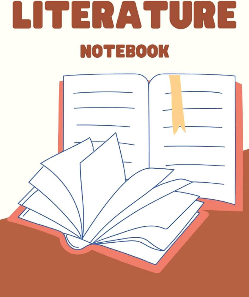 literature notebook cover