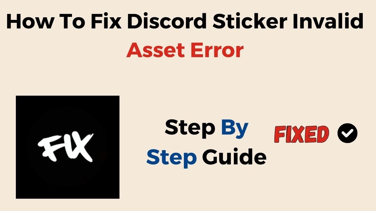 discord sticker invalid asset