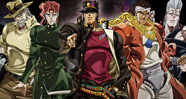 jojo stardust crusaders anime