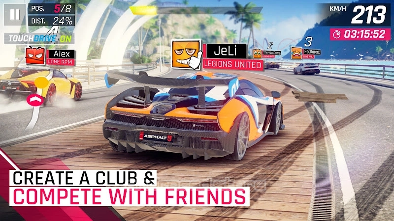 asphalt 9 legends mod