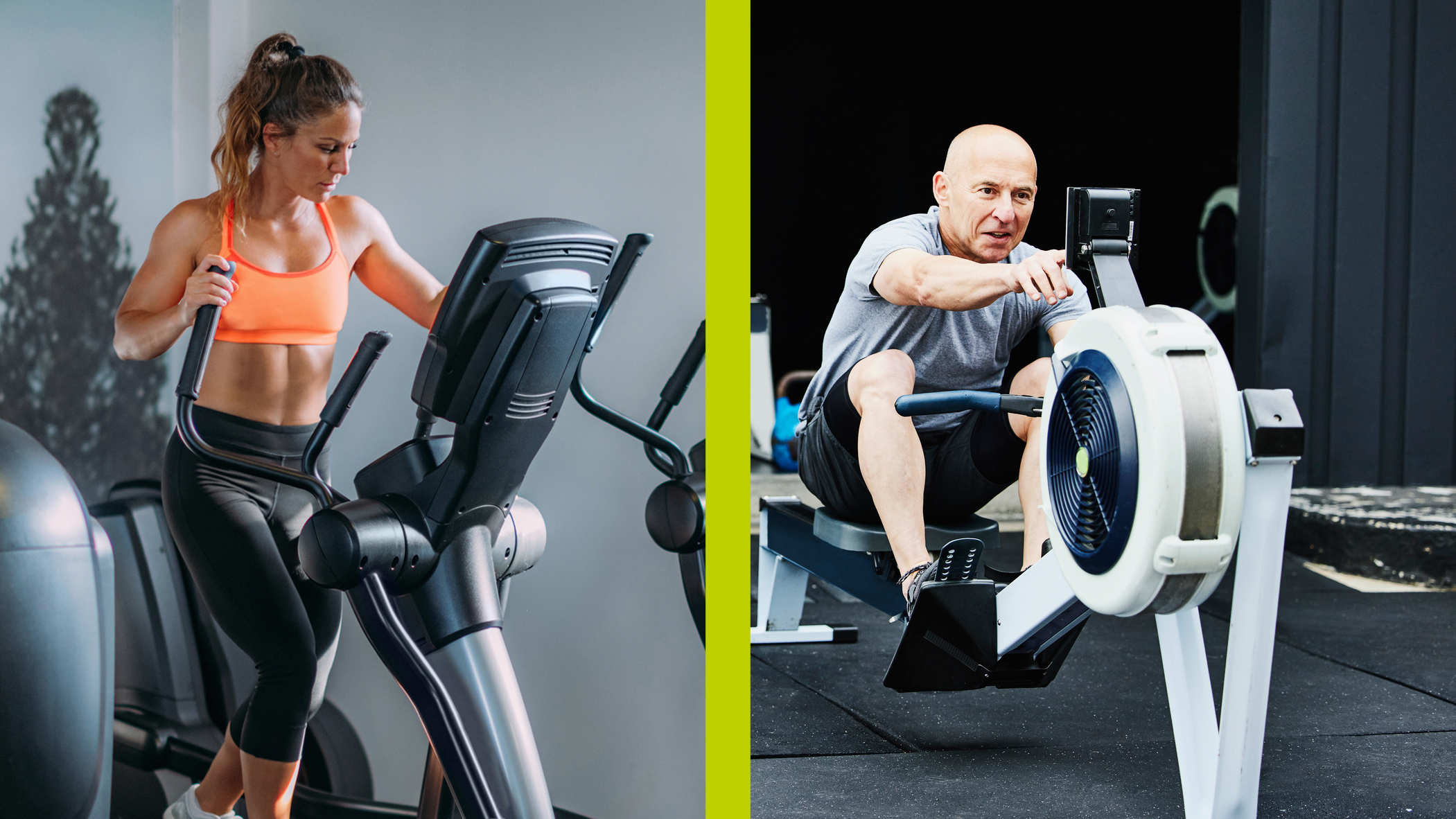 elliptical vs rowing machine