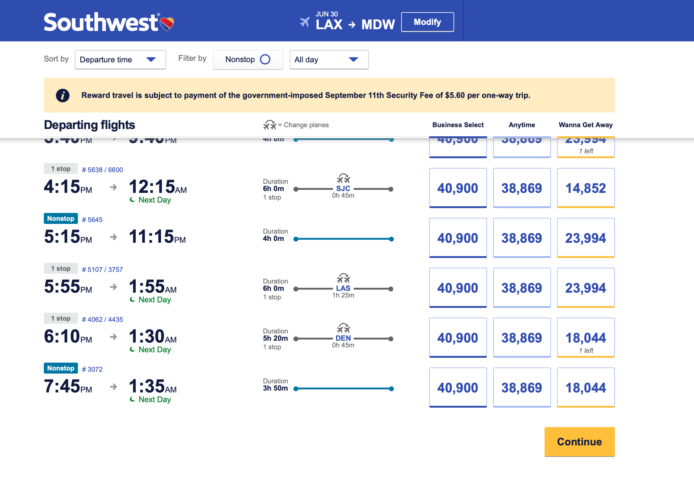 cheapest flights from lax to chicago