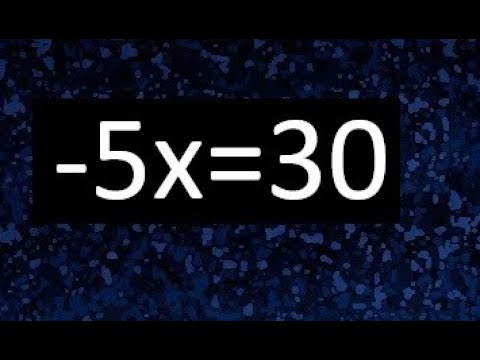 5x x 30