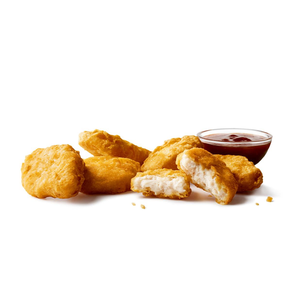 6 chicken mcnuggets calories