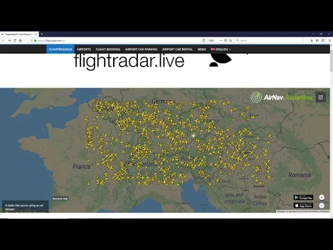 flight tracker live map