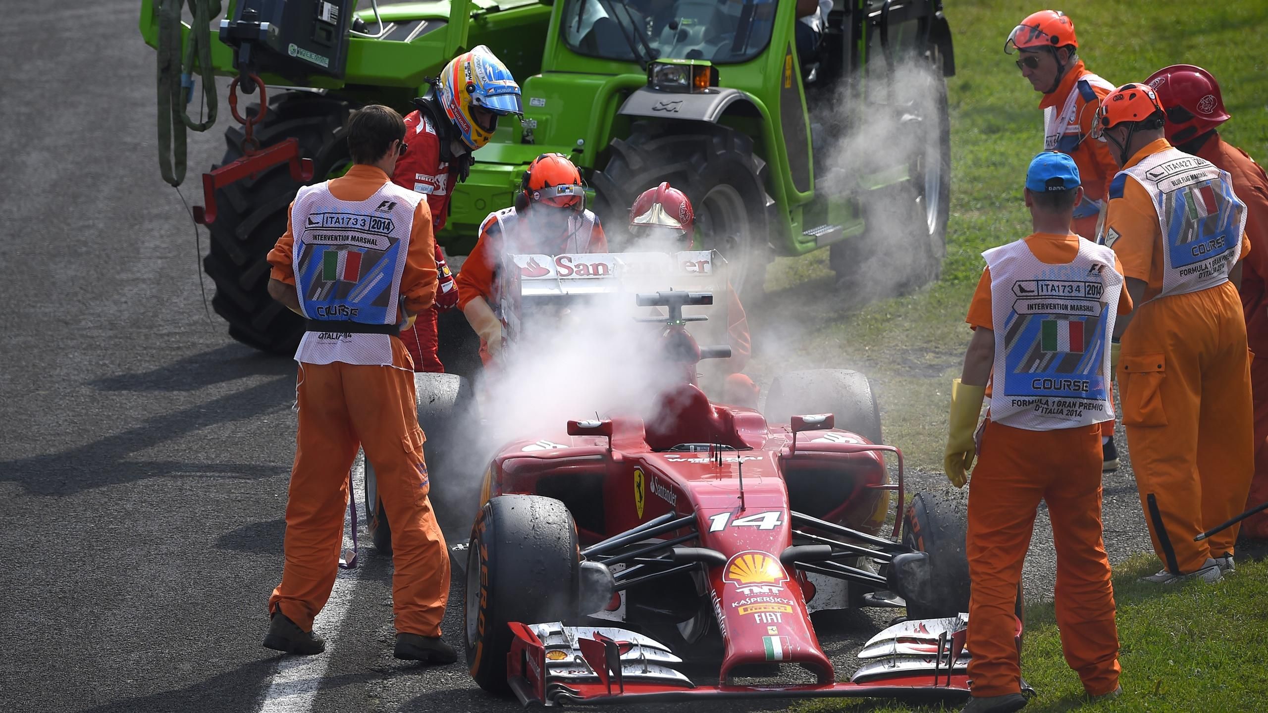 tarjeta roja carrera formula 1