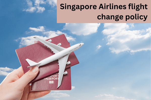 singapore airlines change booking