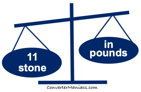 11 stone in lbs pounds