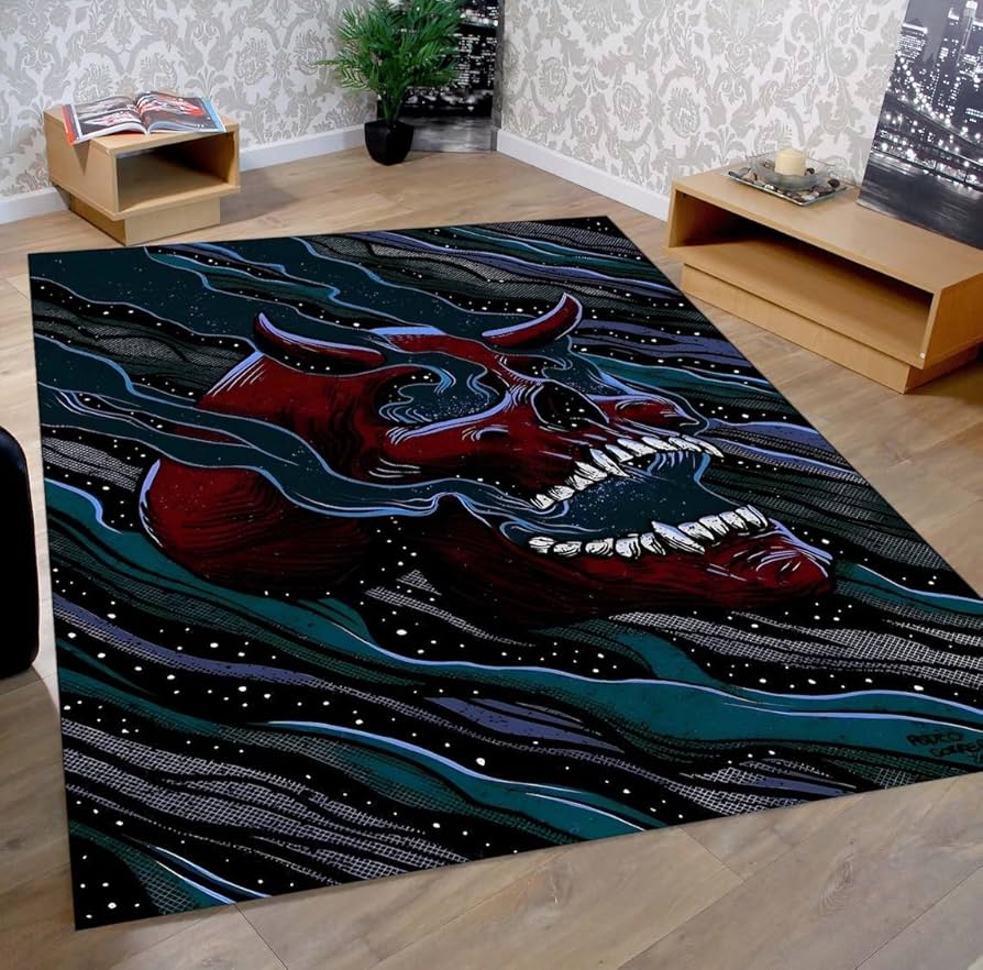 satanic rug