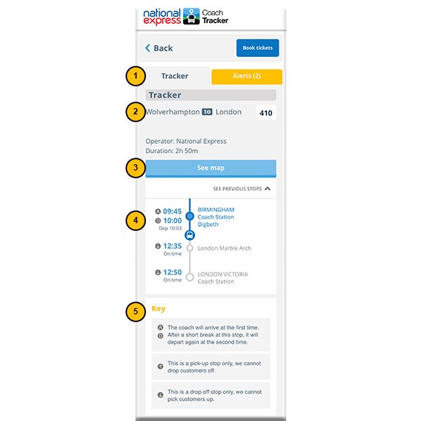 national express tracking coach