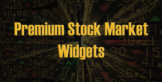 premium stock & forex market widgets