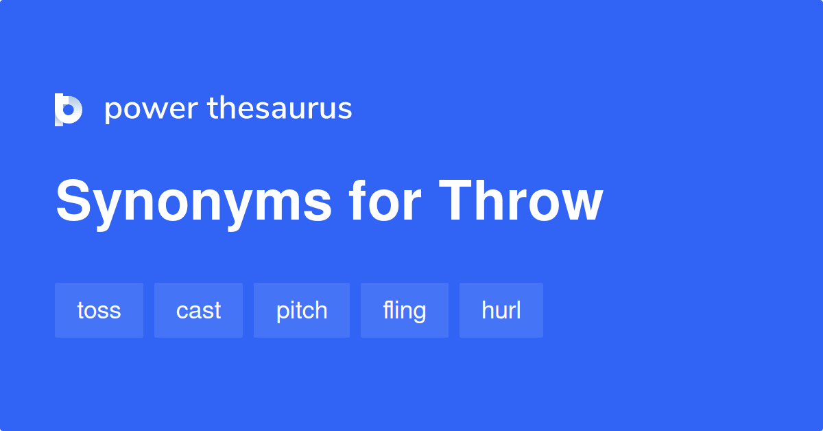 throw synonym