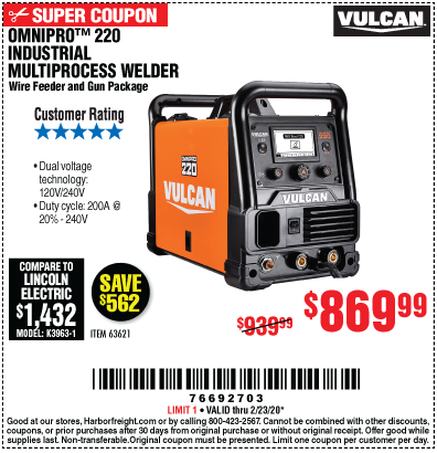 vulcan welder