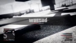 gta 4 wasted screen