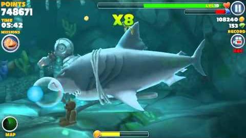 hungry shark evolution secret area