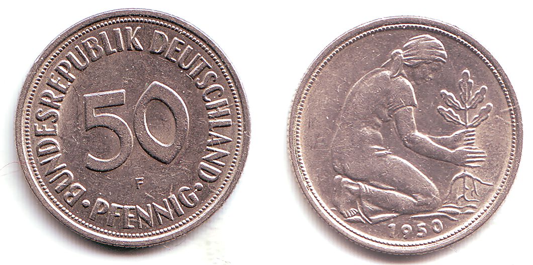 bundesrepublik deutschland pfennig