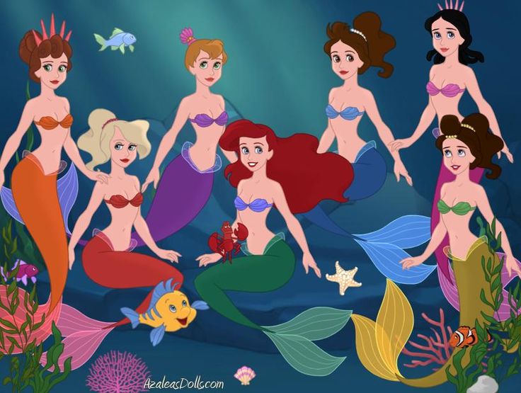 ariel and her sisters